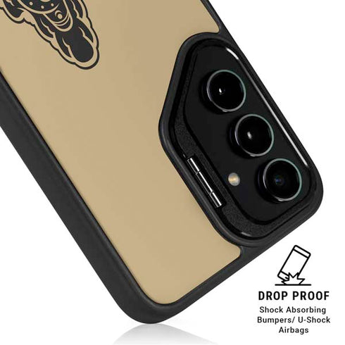 Purdue Gold Signature Logo Galaxy S25 Kickstand Case